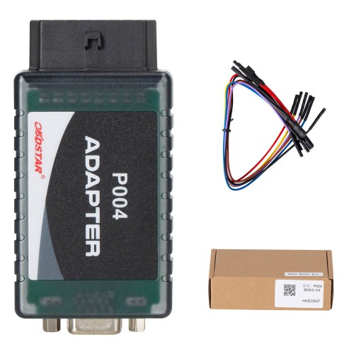 [US/ EU Ship] OBDSTAR P004 Airbag Reset Kit P004 Adapter + P004 Jumper for X300 DP PLUS Covers 86 Brands and Over 11600 ECU Part No.