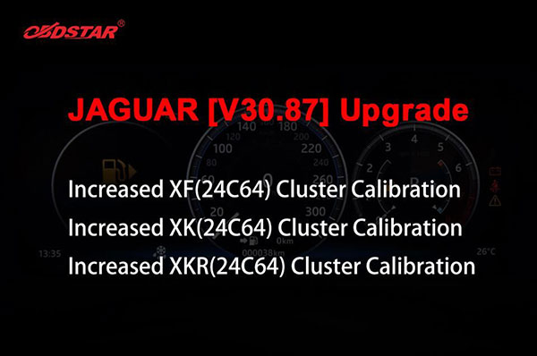 Jaguar Odometer Adjustment Upgrade