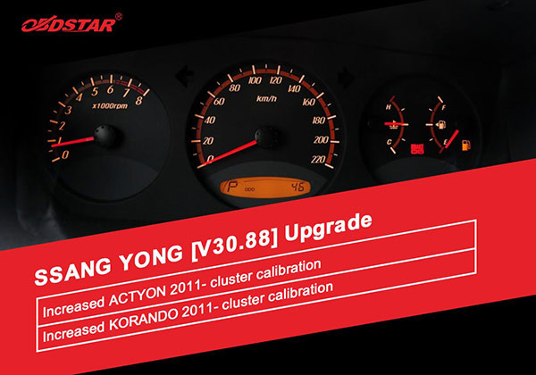 ssang yong v30.88 odometer adjustment upgrade