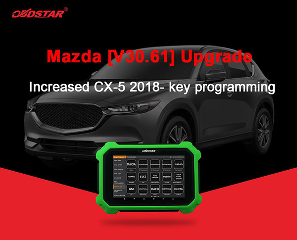 Mazda V30.61 IMMO Upgrade