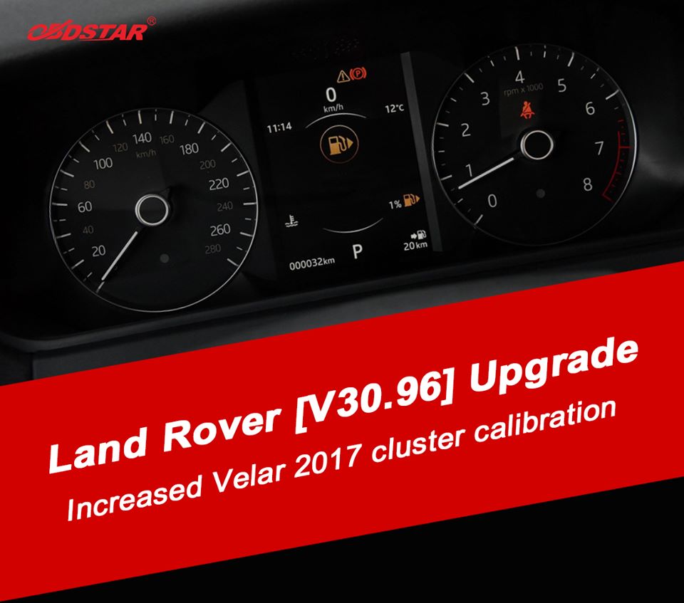 LAND ROVER V30.96 upgrade