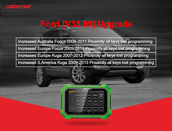ford v33.09 upgrade