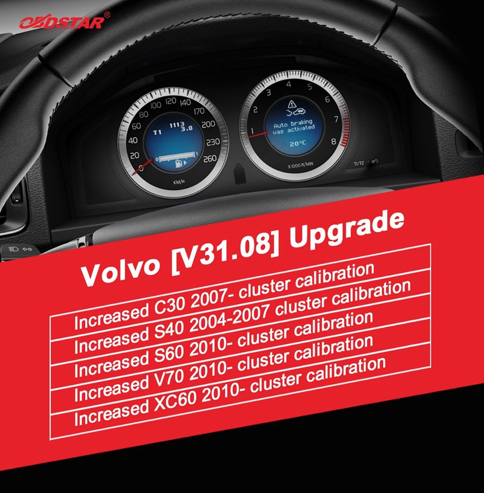 Volvo v31.08 update