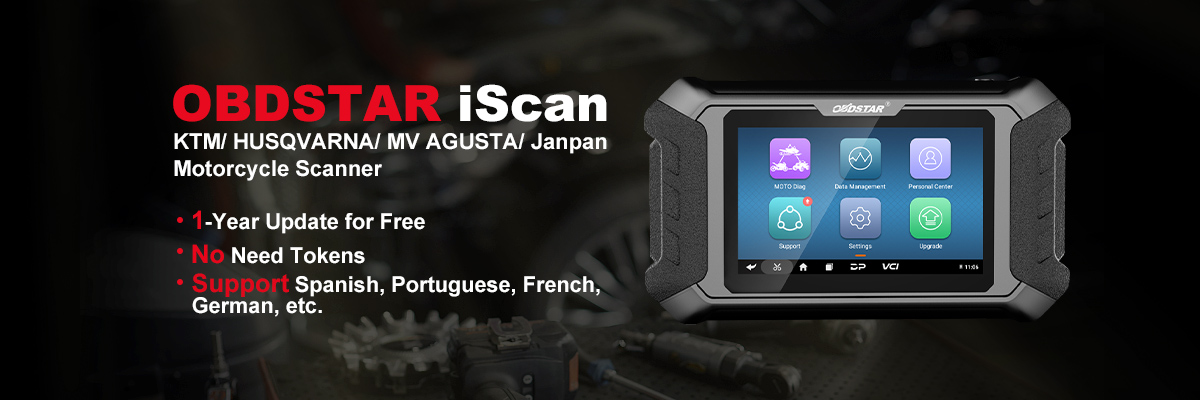 OBDSTAR iScan Motorcycle Scanner