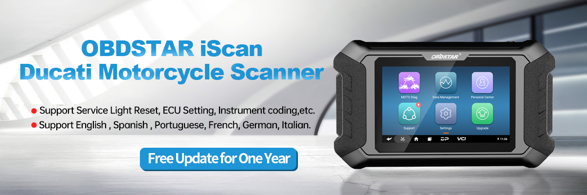 OBDSTAR iScan Ducati Motorcycle Diagnostic Scanner
