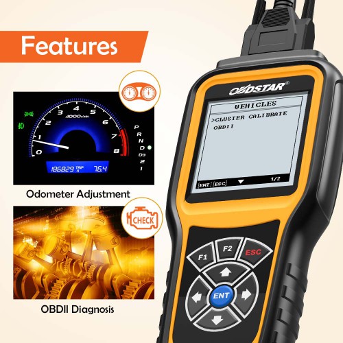 [October Sale] [US/EU/UK No Tax] OBDSTAR X300M Special for Cluster Calibration and OBD2 Support Benz & MQB VAG KM Function