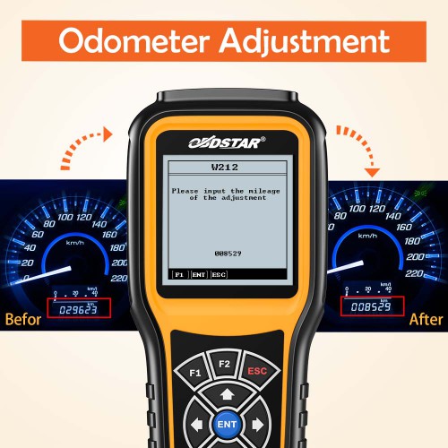 [October Sale] [US/EU/UK No Tax] OBDSTAR X300M Special for Cluster Calibration and OBD2 Support Benz & MQB VAG KM Function