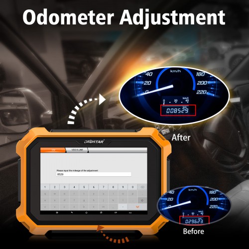 OBDSTAR X300 DP Plus C Full Configuration with Motorcycle IMMO Kit Full Adapters 2 Years Free Update