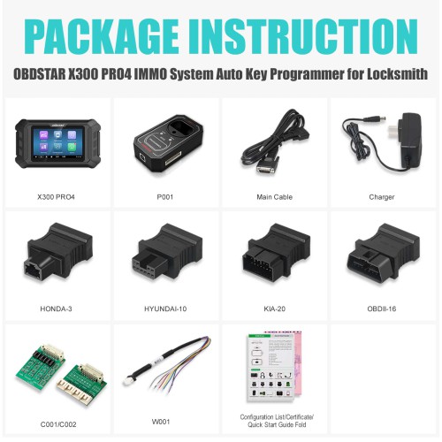 OBSDTAR X300 PRO4 Key Master 5 Full Version Auto Key Programmer for Locksmith 2 Years Free Update