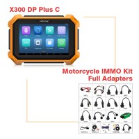 [6th Anniverary Sales] OBDSTAR X300 DP Plus C Full Configuration with Motorcycle IMMO Kit Full Adapters Configuration 1