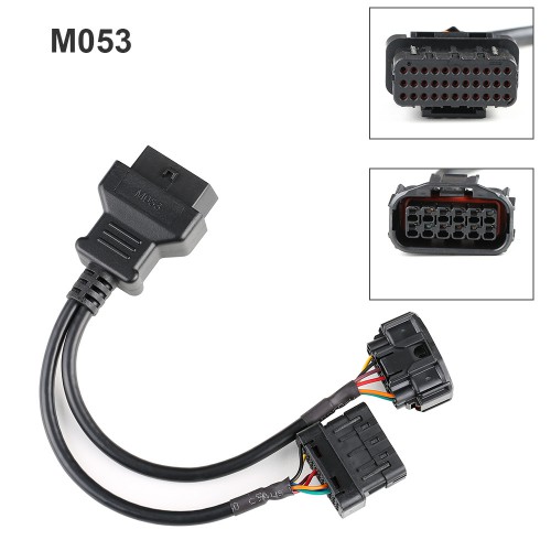 OBDSTAR Motorcycle IMMO Kit Full Adapters Configuration 1 for X300 DP Plus/ X300 DP/ X300 PRO4/ Key Master DP