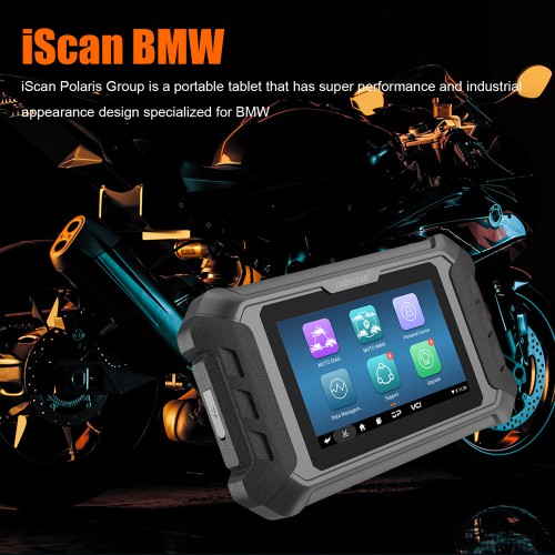OBDSTAR iScan BMW Motorcycle Diagnostic Scanner and Key Programmer Support Spanish Portuguese French