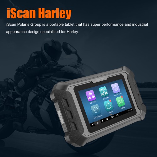 OBDSTAR iScan Harley Davidson Motorcycle Diagnostic Scanner & Key Programmer Support Spanish/ French
