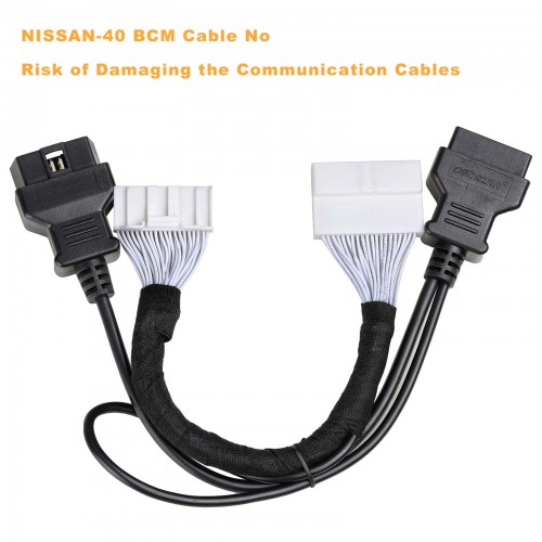 [US Ship] OBDSTAR NISSAN-40 BCM Cable for X300 DP PLUS/ X300 PRO4/ X300 DP Key Master