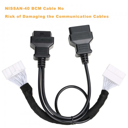 [US Ship] OBDSTAR NISSAN-40 BCM Cable for X300 DP PLUS/ X300 PRO4/ X300 DP Key Master