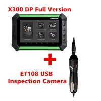 (Value Bundles) Free Shipping by DHL! OBDSTAR X300 DP Full Configuration Plus ET-108 USB Inspection Camera