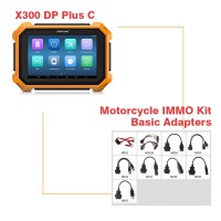 OBDSTAR X300 DP Plus C Full Configuration with Motorcycle IMMO Kit Basic Adapters Configuration 2