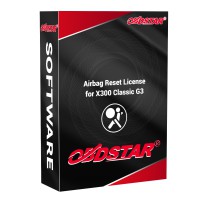 OBDSTAR Airbag Reset License for X300 Classic G3