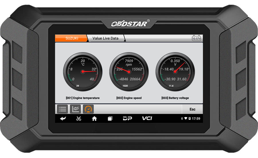 OBDSTAR MS50 Basic Version Displays