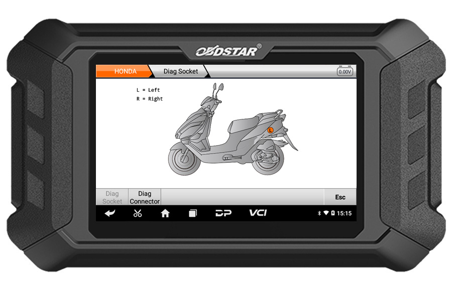 OBDSTAR iScan Japan Motorcycle Diagnostic Scanner