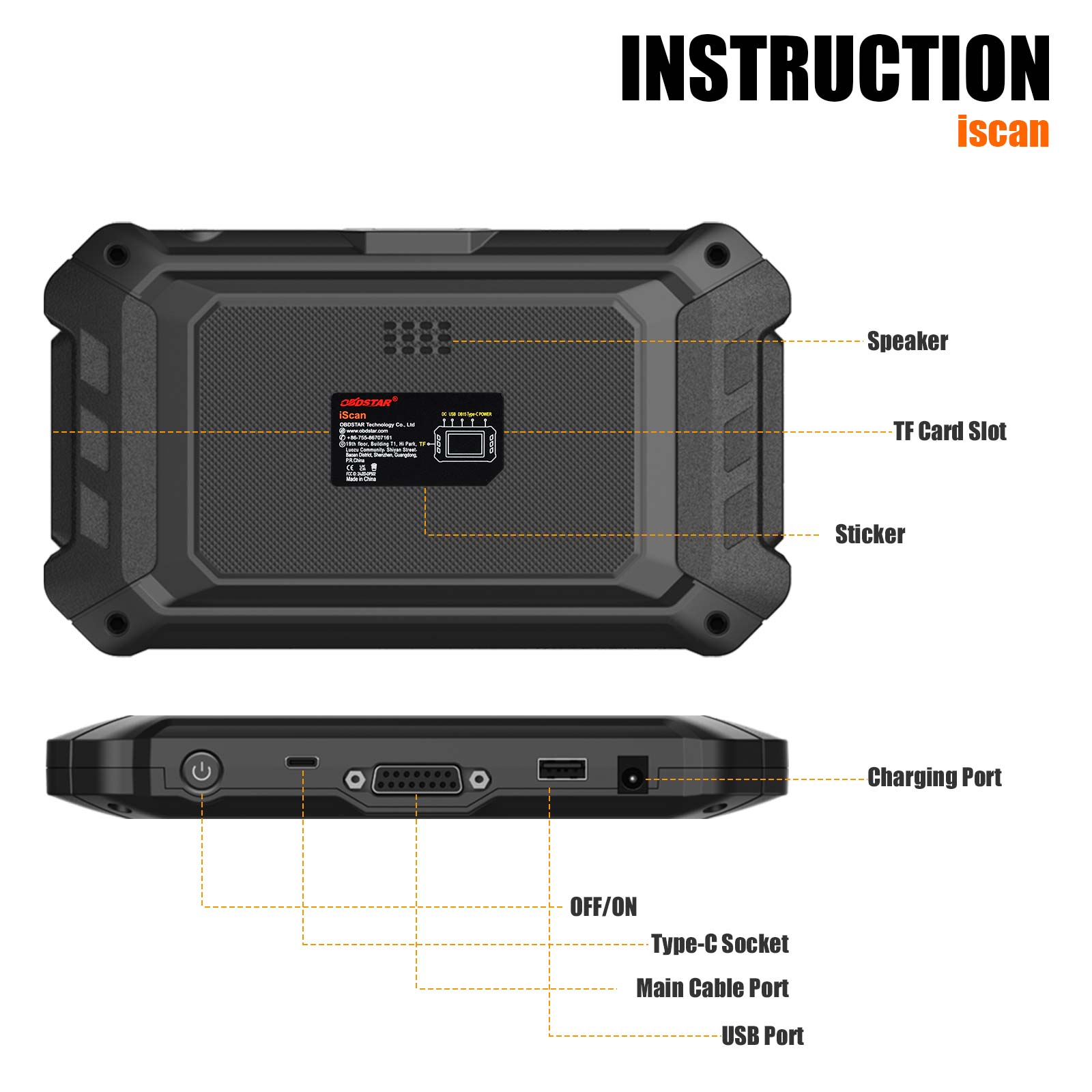 OBDSTAR ISCAN BMW, Motorcycle Diagnostic Tool